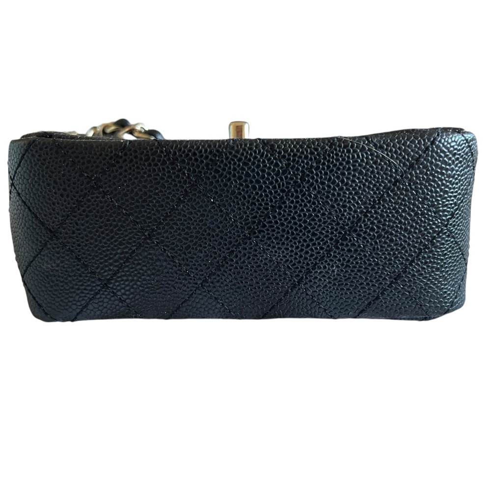 CHANEL Black Quilted Crossbody Bag small - Picture 8 of 12